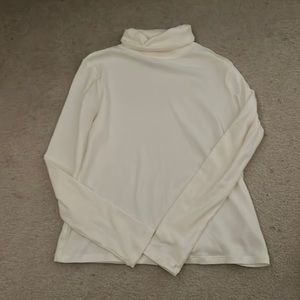 Cream Turtleneck